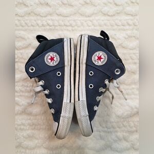 Converse Kids Street Mid Top Sneakers Navy Blue | Youth 1